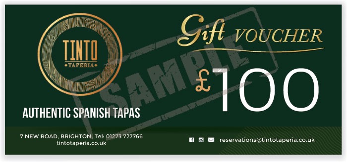 Buy Brighton Tapas Restaurant voucher